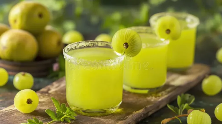 amla-fruit-detox-juice-refreshing-elixir-wellness-nourishing-amla-delight-detox-juice-small-glasses-305876908