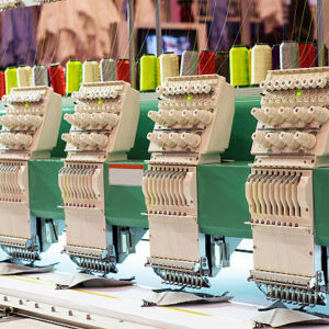 Textile: Industrial Embroidery Machine