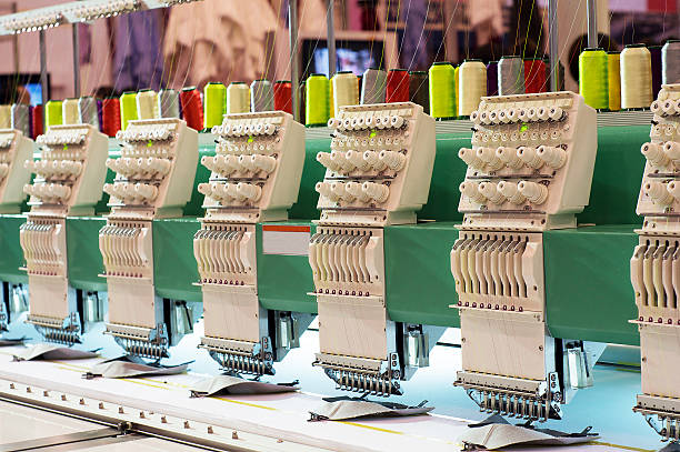 Textile: Industrial Embroidery Machine