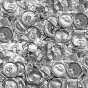 Aluminium recycling is scrap aluminium can be reused in products, abstract wallpaper, Recycle reuse and reduce concept save the earth, Industry background.